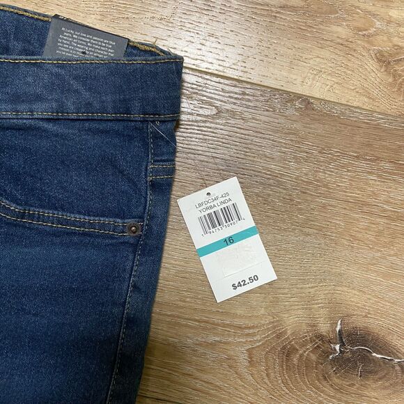 NWT Lucky Brand Yorba Linda Medium Wash Denim Stretch Jeans Girl's Pants… - Picture 2 of 9